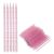 Empujador de Cutículas de Uñas Desechable de 100 Piezas – Palillos de Uñas de Cristal Palillos de Pedicura de Manicura Y Manicura de Doble Extremo Palillos de Cutícula de Cristal Palillo de(04)